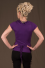 T47 - Top in Viscose-lycra with ample neck 