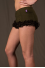 P40 - Shorty in Cotton-lycra with Crumpled Lace