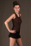 P40 - Shorty in Cotton-lycra with Crumpled Lace