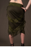 SK1 - Skirt in Viscose-lycra with Lace and Crumpled Lace, Front Raising Links