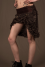 SK6 - Skirt in Lace and Crumpled Lace, Front Raising Hooks